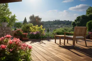 Quel pourcentage de pente pour une terrasse ?