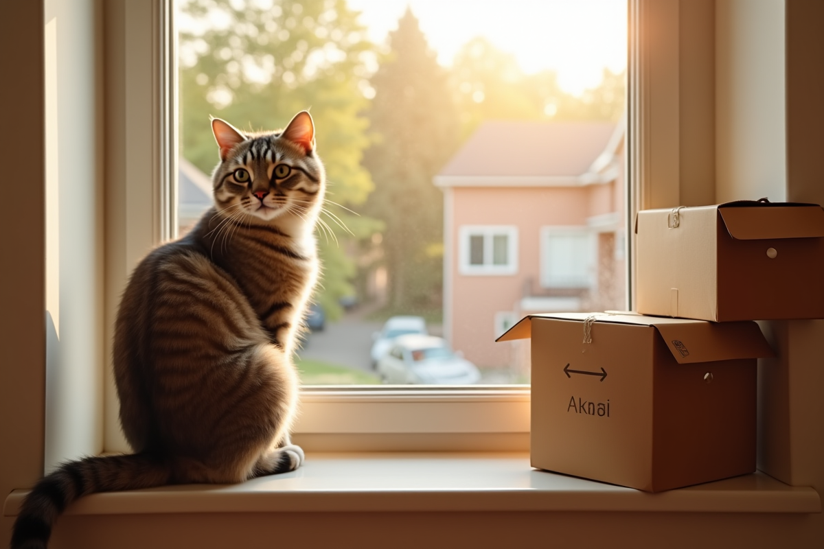 chat extérieur