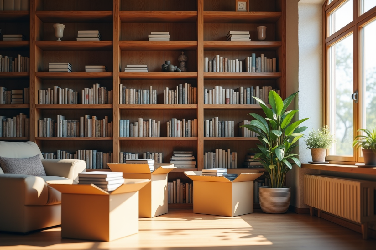 livres déménagement