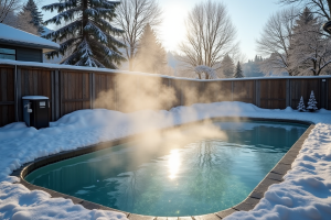 Chauffer l’eau de la piscine en hiver : conseils et astuces efficaces