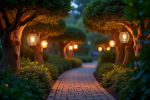 Éclairage jardin : Comment bien illuminer sans électricité ?