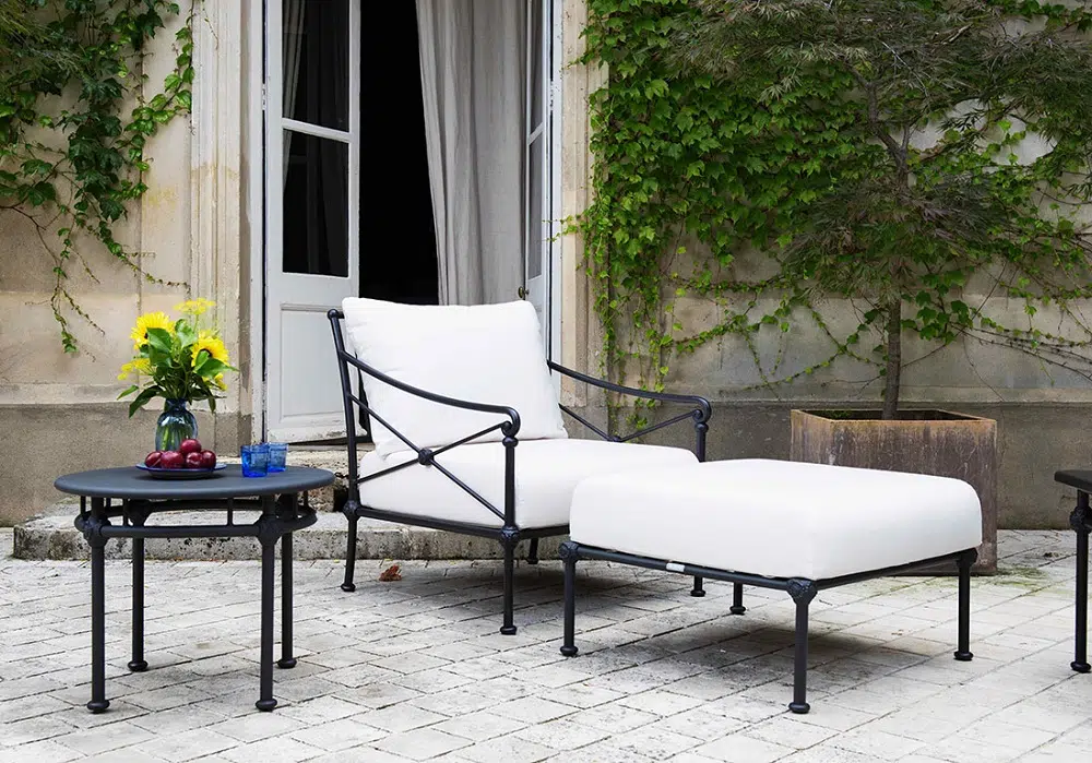 joue le mobilier de jardin dans votre extérieur