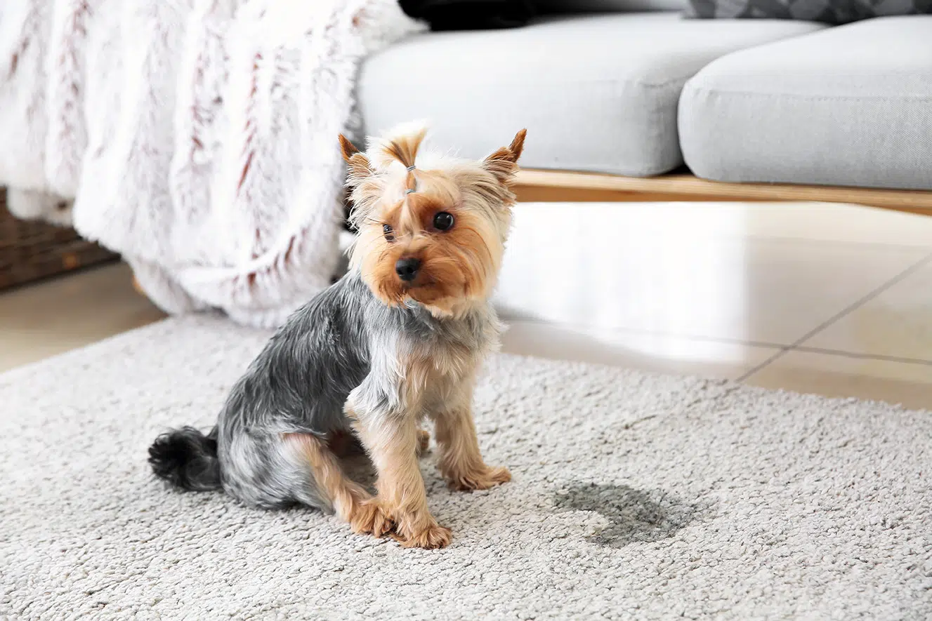 Pourquoi mon chien fait toujours pipi dans la maison ?